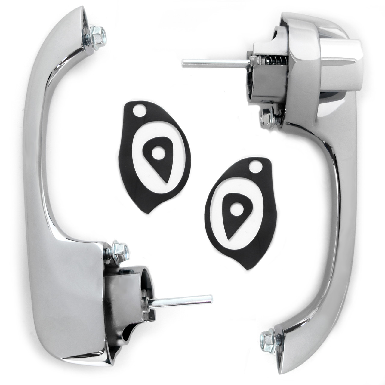 Pair Of 1969-1982 Corvette Outside Door Handles – US Made OEM Tooling From The Parts Place Inc.