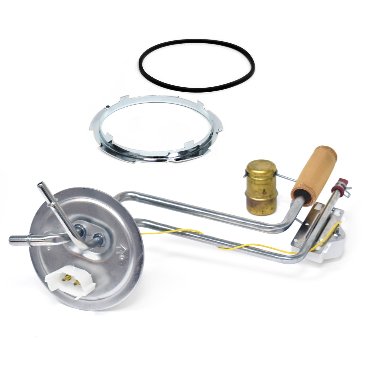 eClassics 1987 Ford F-350 Pickup Truck Fuel Sending Unit For 19 Gallon Mid Frame Tank Non-EFI 15-160 Ohm Range 3/8" w/ Return Stainless