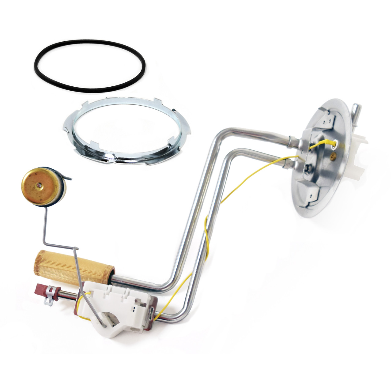 eClassics 1987 Ford F-350 Pickup Truck Fuel Sending Unit For 19 Gallon Mid Frame Tank Non-EFI 15-160 Ohm Range 3/8" w/ Return Stainless