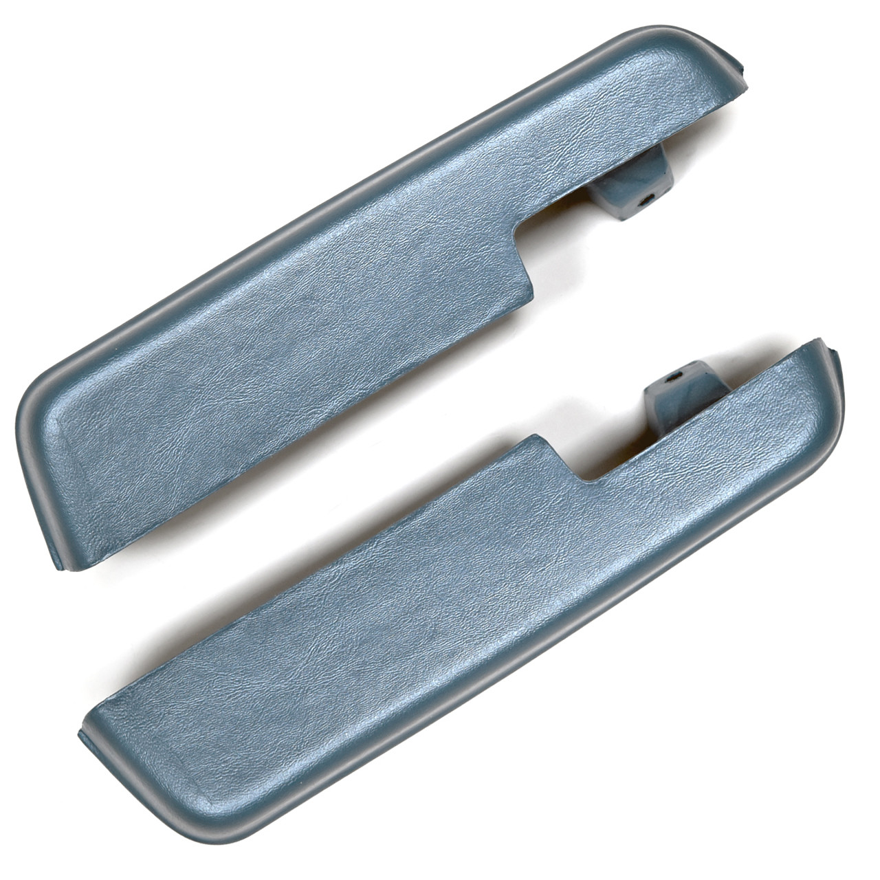 eClassics 1971-1976 Mercury Montego Arm Rest Pad 10-1/2 Inch Standard Interior Medium Blue Metallic Pair
