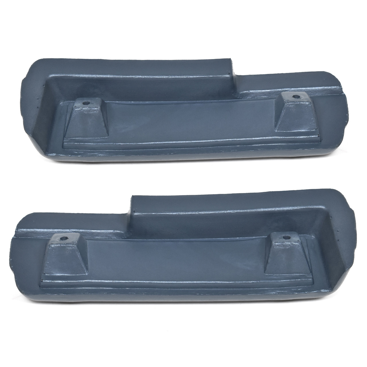 eClassics 1971-1976 Ford Torino Arm Rest Pad 10-1/2 Inch Standard Interior Medium Blue Metallic Pair