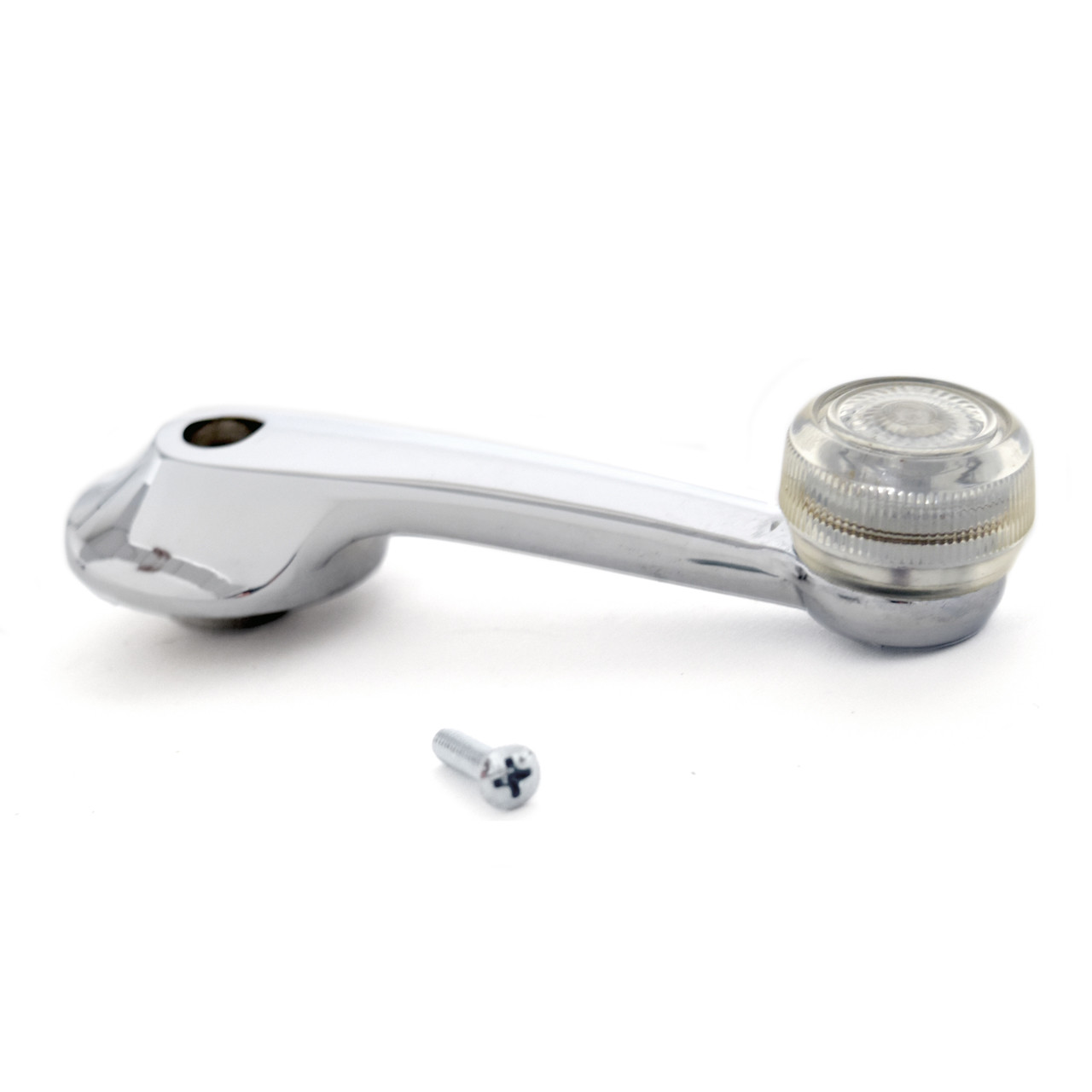eClassics 1974-1975, 1980-1982 Mercury Cougar Window Handle 5 Inch Long With Clear Knob Driver or Passenger Side