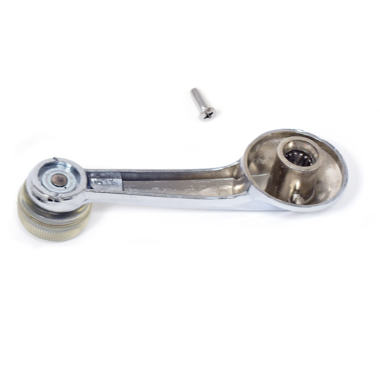 eClassics 1974-1975, 1980-1982 Mercury Cougar Window Handle 5 Inch Long With Clear Knob Driver or Passenger Side