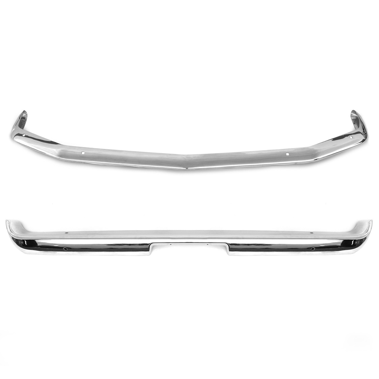 eClassics 1967-1968 Ford Mustang Bumper Front & Rear Set Chrome