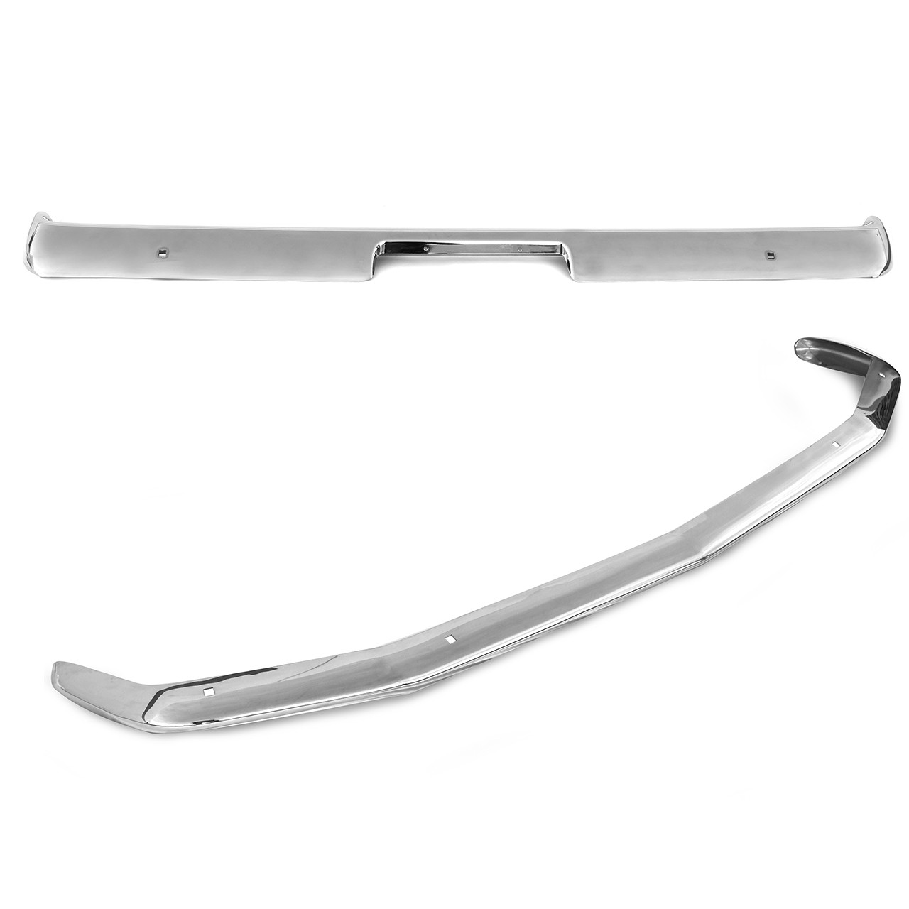 eClassics 1967-1968 Ford Mustang Bumper Front & Rear Set Chrome