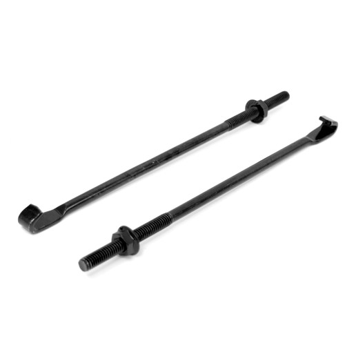 eClassics 1966-1969 Ford Fairlane Battery Tray Hold Down J-Bolts Pair