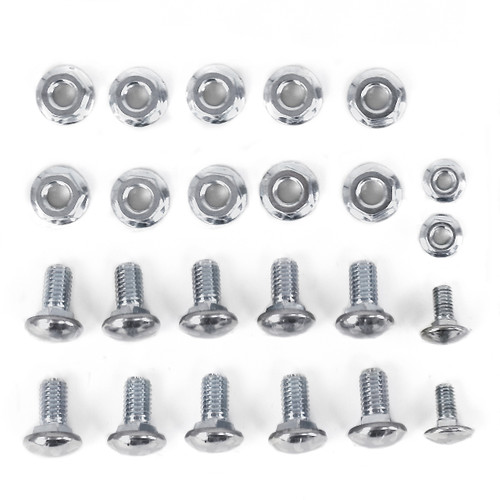 eClassics 1964-1967 Ford Econoline Van Bumper Bolt Kit Front and Rear 24 Pieces