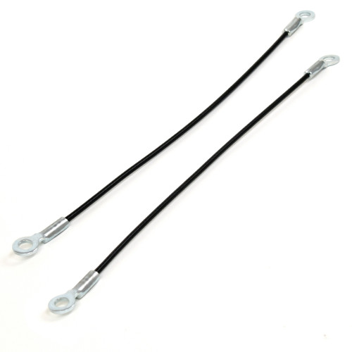 eClassics 1989-1989 Chevrolet V2500 Suburban, 1987-1989 GMC V2500 Suburban Tailgate Check Cable PAIR