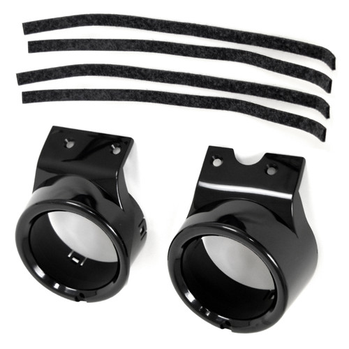 eClassics 1967-1972 Chevrolet K20 Suburban A/C Air Dash Vent Bezel Black PAIR
