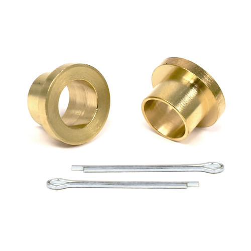 ACP FM-EC005A 1975-1977 Ford F-150 Pickup Truck Clutch Rod Bushing Brass 3/8 Inch ID With Cotter Pin Pair