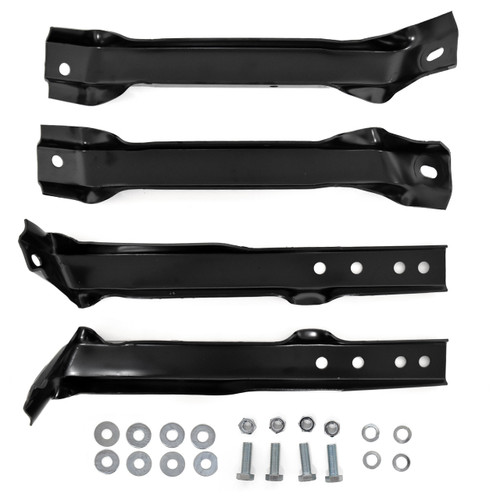 eClassics 1963-1965 GMC 1500 Series Pickup Truck Rear Bumper Bracket SET Stepside