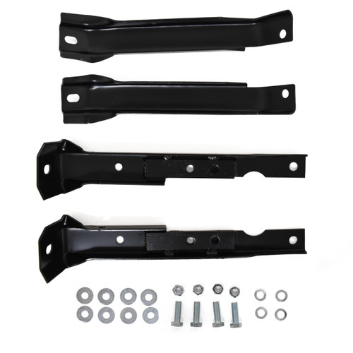 eClassics 1968-1972 GMC K35/K3500 Pickup Truck Rear Bumper Bracket SET For 4WD Shortbed