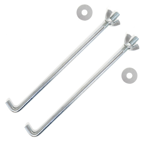 eClassics 1955-1956 Chevrolet Two-Ten Series Battery Hold Down J-Bolt PAIR