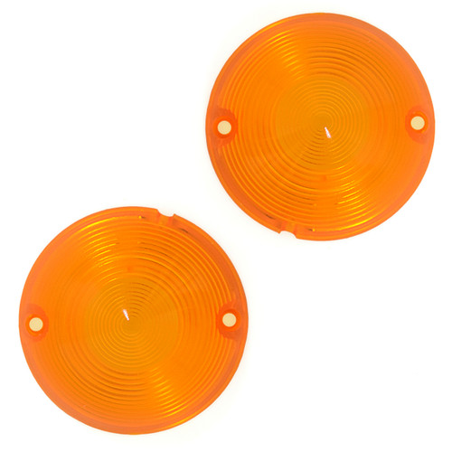 eClassics 1955-1957 Chevrolet Truck Parking Light Lens Amber Pair