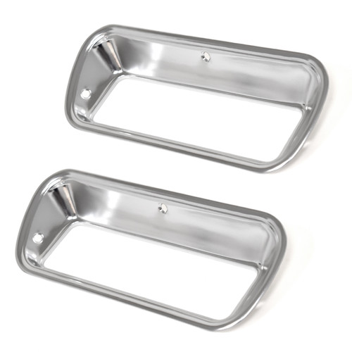 eClassics 1962-1966 Chevrolet K10 Pickup Truck Parking Light Bezel PAIR