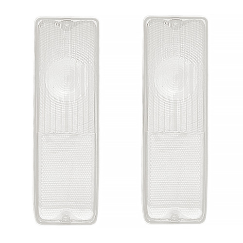 eClassics 1967-1972 Chevrolet C30 Pickup Truck Tail Light Lens Fleetside Clear Pair