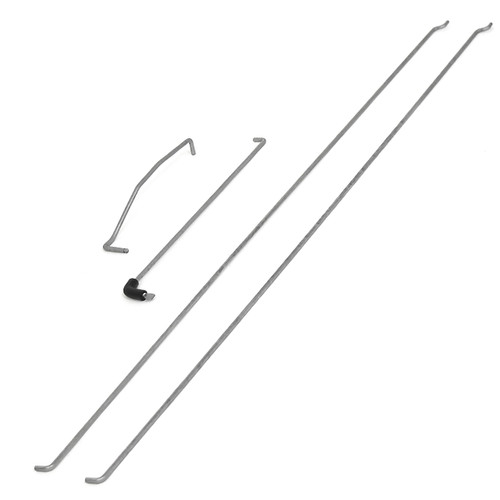 eClassics 1983-1996 Ford Bronco Tailgate Latch Release Actuator Rod 4-Piece Set