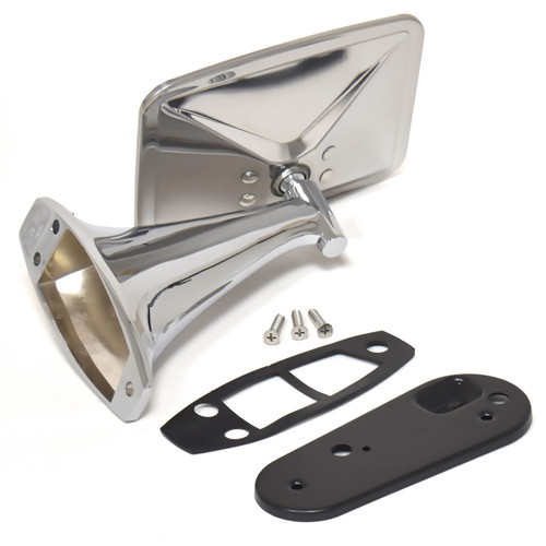 eClassics 1970-1972 Chevrolet K20 Suburban Outside Mirror Chrome Driver Side