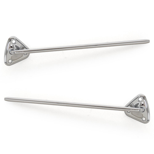 eClassics 1974-1976 Ford Mustang II Sunvisor Bracket and Rod Pair Coupe/Fastback