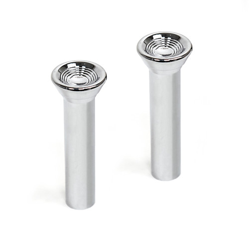 eClassics 1967-1974 Chevrolet K20 Pickup Truck Door Lock Knob Chrome Pair