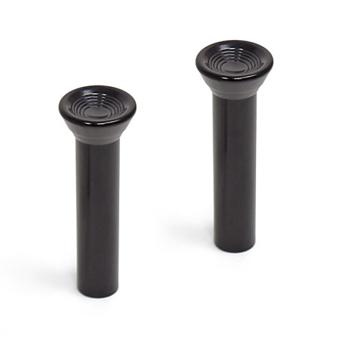 eClassics 1973-1983 Chevrolet Malibu Door Lock Knob Black Pair