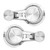 eClassics 1961-1963 Oldsmobile 98 Vent Window Handle Chrome Knob Pair