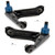 eClassics 1962-1964 Chrysler 300 Upper Control Arm and Ball Joint Driver and Passenger Side Pair