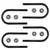 eClassics 1964-1965 Ford Ranchero Rear Leaf Spring Axle U-Bolt - 4 Bolt Set