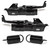 eClassics 1967-1970 Ford Mustang Hood Hinge and Spring Kit - Driver and Passenger Side