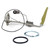 eClassics 1973-1974 Chevrolet K35/K3500 Pickup Truck Fuel Sending Unit For Passenger Side Mounted Tank 3/8" Stainless Steel