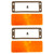 eClassics 1969-1970 International Harvester 1200D Pickup Truck Turn Signal Parking Light Lens Kit Amber Pair