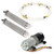 ACP FM-EM001 1969-1970 Mercury Monterey Convertible Top Motor Pump KIT - Cylinders, Hoses