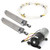 eClassics 1967-1969 Plymouth Barracuda Convertible Top Motor Pump KIT - Cylinders, Hoses
