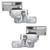 eClassics 1969 Ford Country Sedan Station Wagon Inside Door Handle Pair
