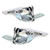 eClassics 1969 Ford Country Sedan Station Wagon Inside Door Handle Pair