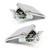 eClassics 1968-1972 Ford F-100 Pickup Truck Inside Door Handle Chrome PAIR