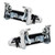 eClassics 1973-1979 Ford F-250 Pickup Truck Outside Door Handle Chrome PAIR