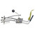 eClassics 1982-1986 Chevrolet K10 Truck Fuel Sending Unit For Diesel With Driver Side Mounted Tank 3/8" Stainless Steel