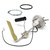 eClassics 1980-1986 Chevrolet K30 Truck Fuel Sending Unit For Passenger Side Mounted Tank 3/8" w/ Return Stainless Steel