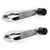 eClassics 1956 Ford F-250 Pickup Truck Door Window Handle With Black Knob Pair