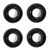 eClassics 1967-1972 Chevrolet K20 Suburban Door Inside Handle Trim Washer 4 Piece Set