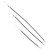 eClassics 1967-1972 GMC K15/K1500 Pickup Truck Heater Control Cable With AC 3-Piece Set