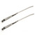 eClassics 1967-1972 Chevrolet K20 Suburban Windshield Wiper Arm Stainless PAIR