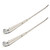 eClassics 1967-1972 GMC K35/K3500 Pickup Truck Windshield Wiper Arm Stainless PAIR