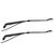 eClassics 1985-1986 Chevrolet C20 Truck Windshield Wiper Arm Black PAIR