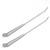 eClassics 1975-1978 GMC K15 Pickup Truck Windshield Wiper Arm Silver PAIR