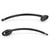 eClassics 1954-1954 Chevrolet 1500 Pickup Truck Outside Mirror Bracket Black PAIR