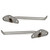 eClassics 1967-1972 GMC C15/C1500 Pickup Truck Outside Mirror Bracket Stainless PAIR