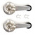 eClassics 1987-1991 GMC V3500 Pickup Truck Window Handle Pair