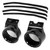 eClassics 1967-1972 Chevrolet K20 Suburban A/C Air Dash Vent Bezel Black PAIR